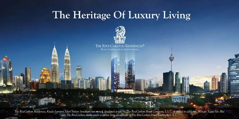 - The Ritz-Carlton Residences Kuala Lumpur, Malaysia: