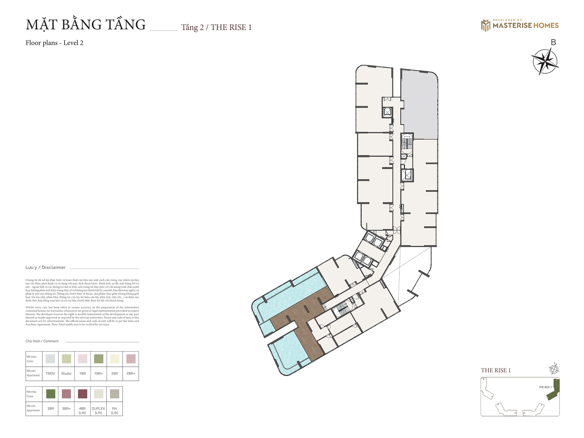 Mat bang tang 2 toa the rise 1 lumiere ocean crest
